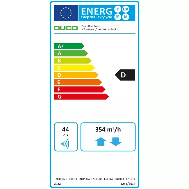 DucoBox Reno 325 m³/t - perilex-stik