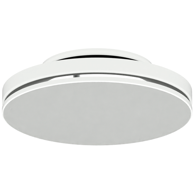 Loftsdiffusor i stål med rundt udløb - 160 mm - RAL 9016