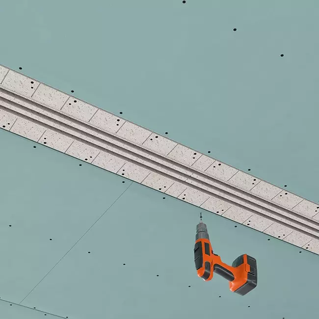 Ergovent rammeløst gitter 1000 mm med tilslutningsdiameter 150 mm - klimaanlæg - 3 åbninger