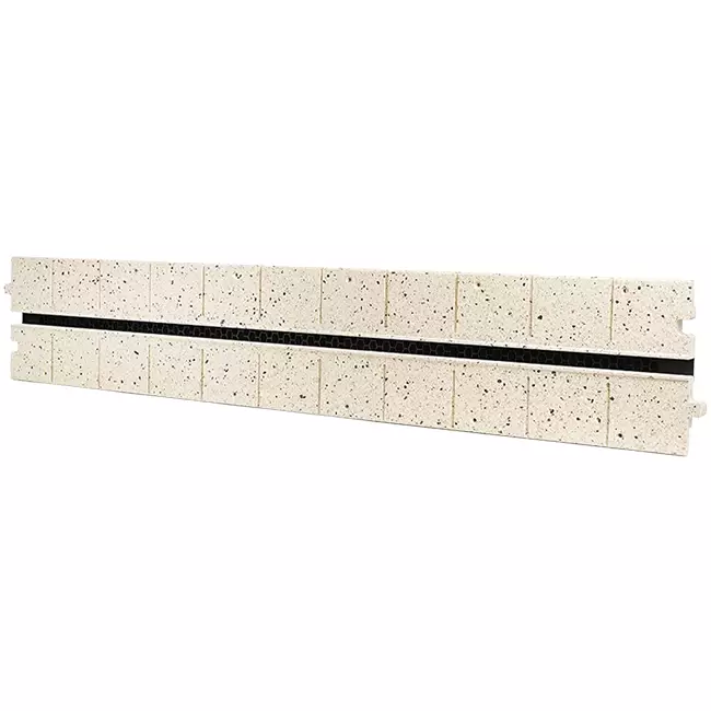 Ergovent mellemsektion til modulære plug-in-spaltediffusorer 1050 mm - 1 spalte