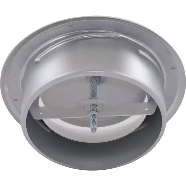 Ventilationsudblæsningsventil 100 mm metal - E-DVS100 RAL9016