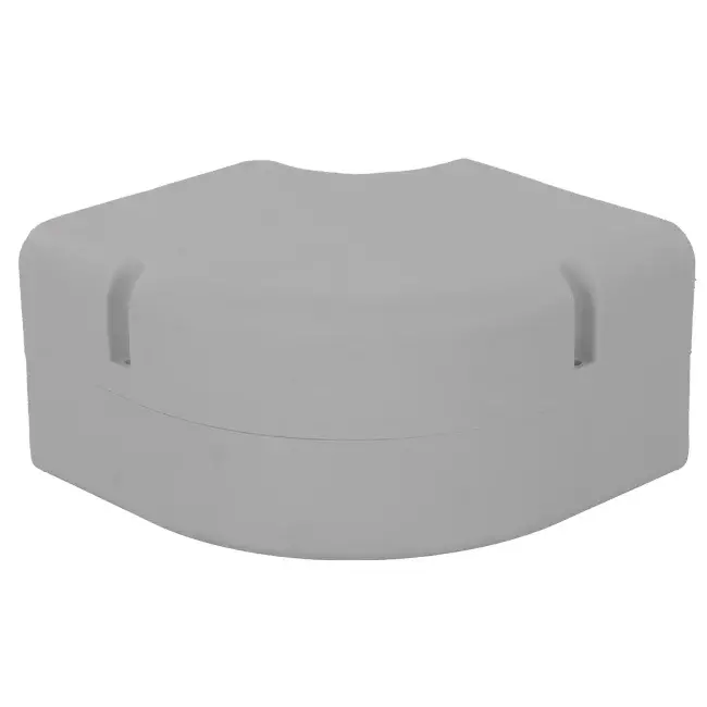 ClimaConnect 90° flad bøjning til monteringskanal 100 mm - RAL 9010
