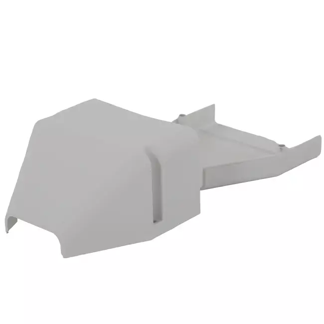 ClimaConnect endestykke til monteringskanal 75 mm - RAL 9010