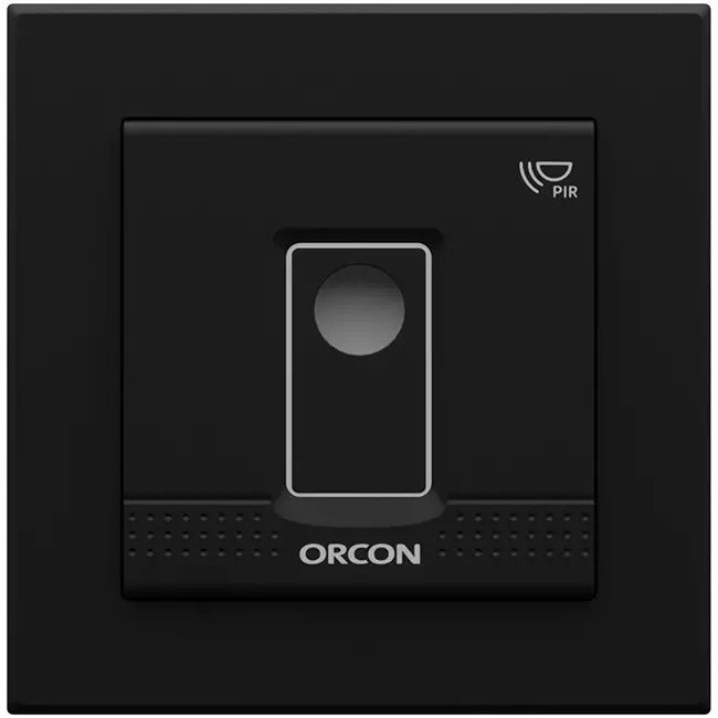 Dæksel sort til Orcon bevægelsessensor indbygget 15RF
