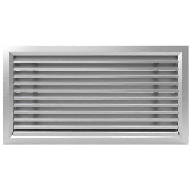 ClimaConnect ydervægsgitter aluminium 700x700 mm