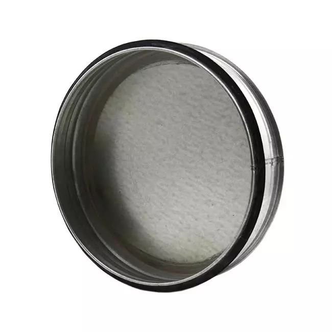 Spiro-låg diameter 100 mm (sendz. zinkbelagt) RAL9005