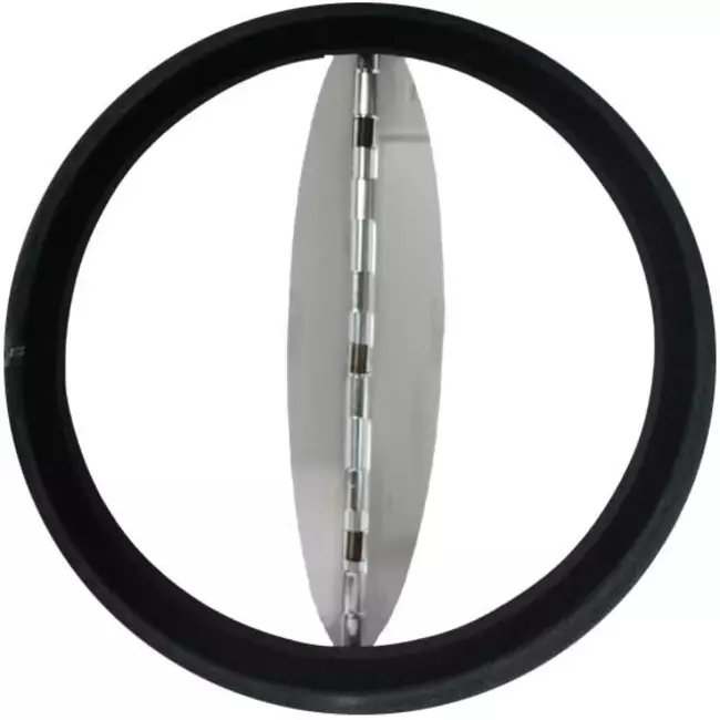 Kontraventil Ø125 mm til spiralrør