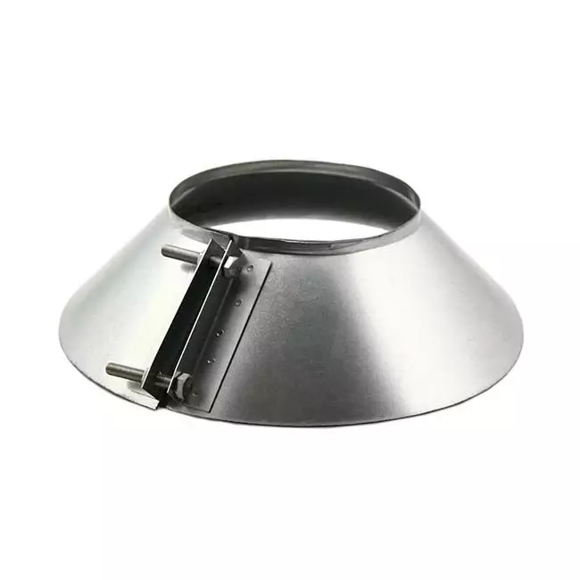 Regnkrave til spiralrør Ø160 mm