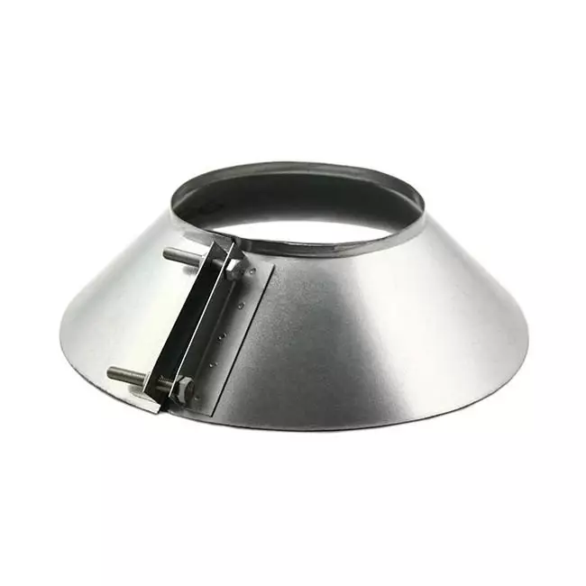Regnkrave til spiralrør Ø180 mm