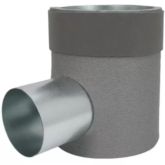 Thermoduct hældefælde diameter 150 mm H=80 mm enkelt