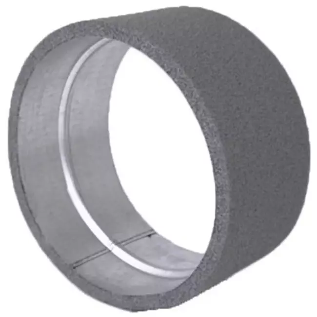 Termoduktisoleret samlestykke med muffer til kanalsamlestykker diameter 180 mm