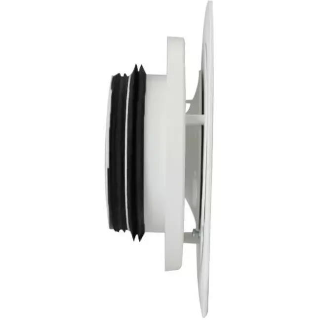 Vent-Axia UniflexPlus RVV 125 mm justerbar ventil firkantet - hvid