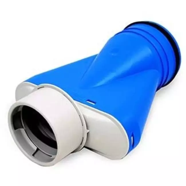 UniflexPlus-ventilationsventilmanifold Ø90 mm med samlestykke Ø 125 mm