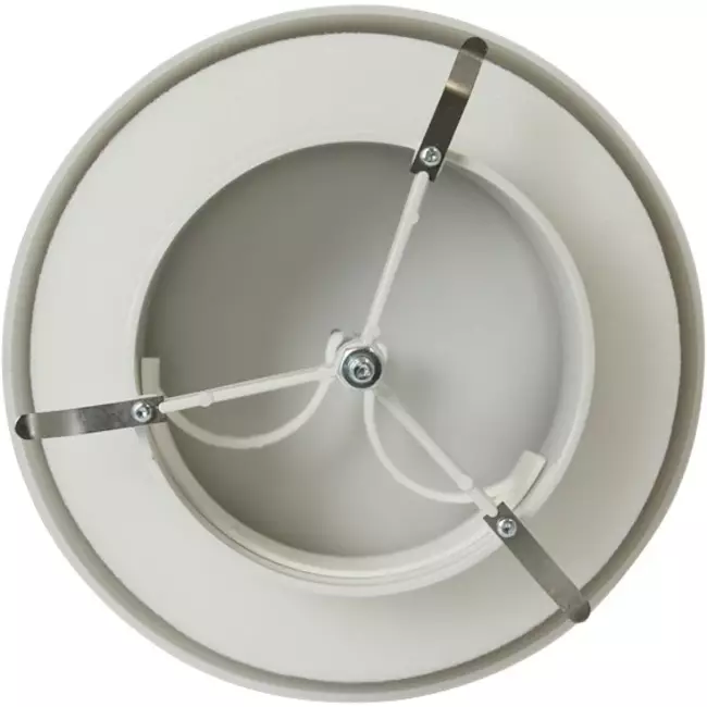 Ventilationsforsyningsventiler i plastik 125mm RAL 9003 med friktionsfjedre - VST125