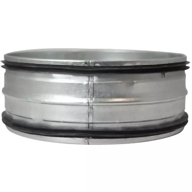 Safe-spiral nippel Ø250 mm til spiralrør