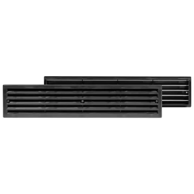 Dørrist 450x92 mm sort - VR459M