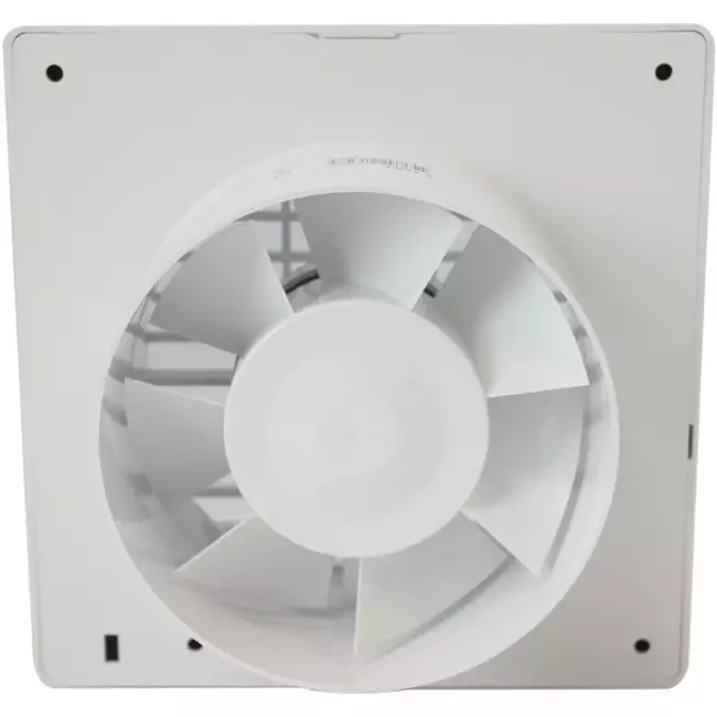 Badeværelsesventilator Ø 120 mm hvid – luksus X120
