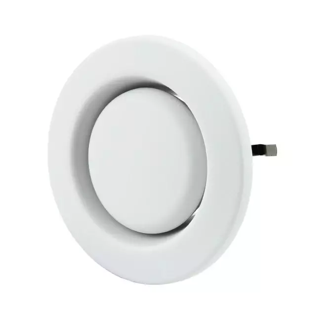 Zehnder-udsugningsventil plastik 125mm signal hvid - STC 100/125