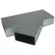 T-stykke 45 grader 220x80 mm - 170x80 mm til kanalføring