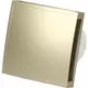 Badeværelsesventilator Ø 100 mm guld – design T100G