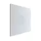 Perforeret 600 x 600 loftdiffusor med justerbar luftstrømning - 250 mm øverste tilslutning - blandet farve RAL 9010