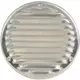 Ventilationsrist i metal, rund Ø 160 mm aluminium – MR160Al