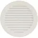Ventilationsbladsgitter diameter: 125 mm hvid - VR125