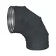 Spiro-bøjning 250 mm 90 grader (sendz. zinkbelagt) RAL7016