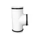 T-stykke, 90-grader, hvid, diameter 125 mm, metal – RAL 9010