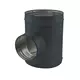 Spiro t-stykke diameter 160 mm - 160 mm (90 grader) (sendz. galvaniseret) RAL7016