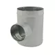 Spiro t-stykke diameter 125 mm - 125 mm (90 grader) (sendz. galvaniseret) RAL7035