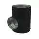 Spiro t-stykke diameter 315 mm - 125 mm (90 grader) (sendz. zink) RAL9005