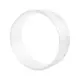 Spiro-forbindelsesstykke til rør 125 mm (sendz. galvaniseret) RAL9010