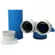 UniflexPlus-ventilmanifold 2 x Ø 90 mm med glidebøsning 250 mm og beskyttelseshætte Ø 125 mm