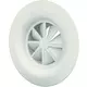 Hvirveldiffusor 315 mm diameter med skruefastgørelse - diffusionskrave - blandet farve RAL 9010