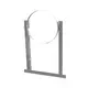 Aluminiumstagbeslag til spirorør diameter 280 mm