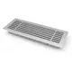 Stangrist til gulvmontering med fjederclips - 200x50 mm