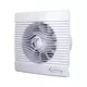 Badeværelsesventilator i hvid med fugtsensor og timer – Ø 150 mm (pRemium 150HS)