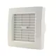 Badeværelsesventilator Ø 120 mm hvid med automatisk lukkeventil – luksus X120Z