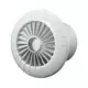 Rund badeværelsesventilator i hvid – Ø 100 mm – aRid 100 BB