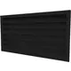 Ydervægrist 800 x 600 aluminium med faste ventilatorblade - blandet farve RAL 9005
