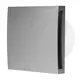 Badeværelsesventilator Ø 100 mm sølv – design EET100S