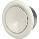 Ventilationsventil 200 mm metal - S-DVS200 RAL9010