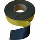 Isoleringstape 75 mm neutral – sort – rulle 15 m