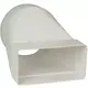 Plastreduktion 110 x 55 til Ø100 mm (KSD2)