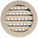 Aluminiumslegeringsrist Ø160 beige - MRA160Y