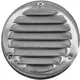 Ventilationsrist i metal, rund Ø 160 mm rustfri stål – MR160i