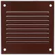 Metalgitter 100x100 mm brun - MR1010B