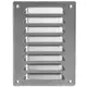 Ventilationsrist i metal, rektangulær 140x190 mm aluminium – MR1419Al