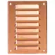 Ventilationsrist i metal, rektangulær 140x190 mm kobber – MR1419Cu